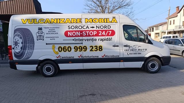 Vulcanizare mobilă Infinit Auto Soroca