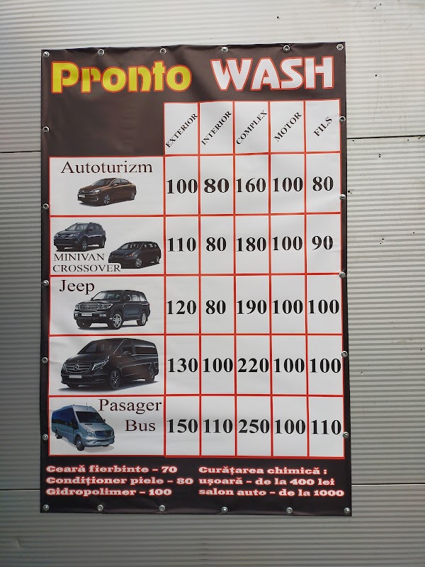 Pronto Wash